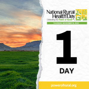 NRHD 1 day countdown