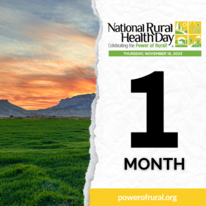 NRHD 1 month countdown